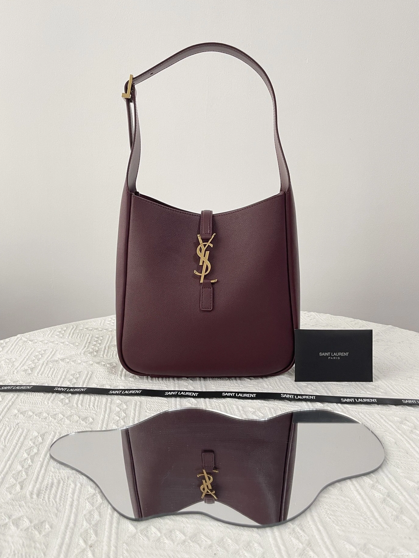 Tony Luxuries À LE SOFT 7 BAG-23*22*8CM SMALL YSL 5 HOBO 0806